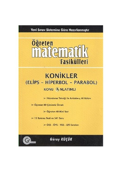 Öğreten Matematik Fasikülleri Konikler (Elips - Hiperbol - Parabol) Konu Anlatımlı
