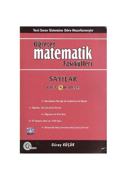 Gür Yayınları Öğreten Matematik Fasikülleri Sayılar