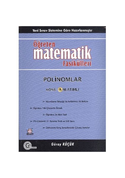 Öğreten Matematik Fasikülleri Polinomlar
