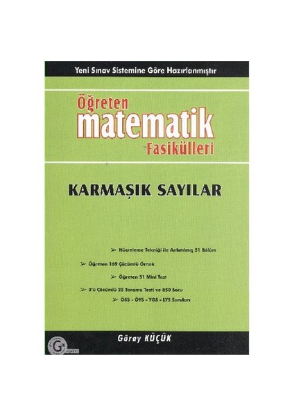 Öğreten Matematik Fasikülleri Karmaşık Sayılar