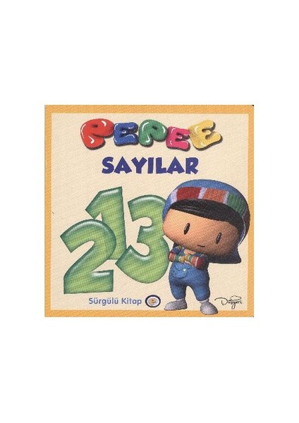 Pepee Sürgülü Küçük Boy Kitaplar Sayılar