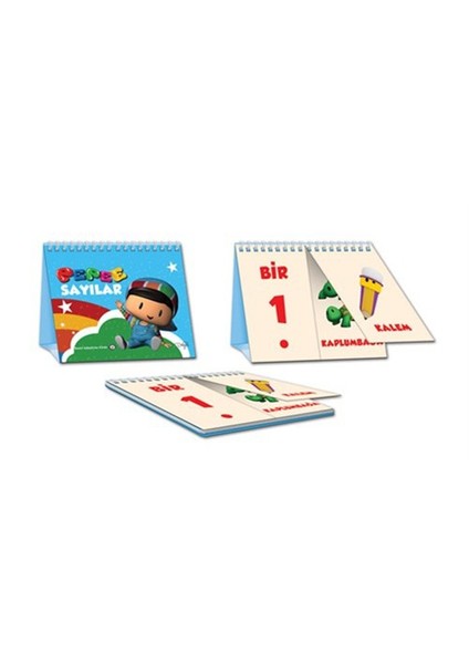 Pepee Resim Eşleştirme Kitabı Sayılar