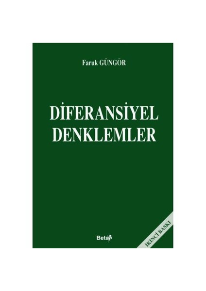 Diferansiyel Denklemler