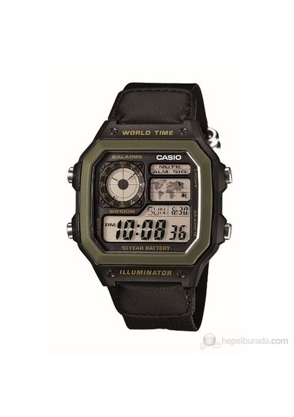 AE-1200WHB-1BVDF Digital Erkek Kol Saati