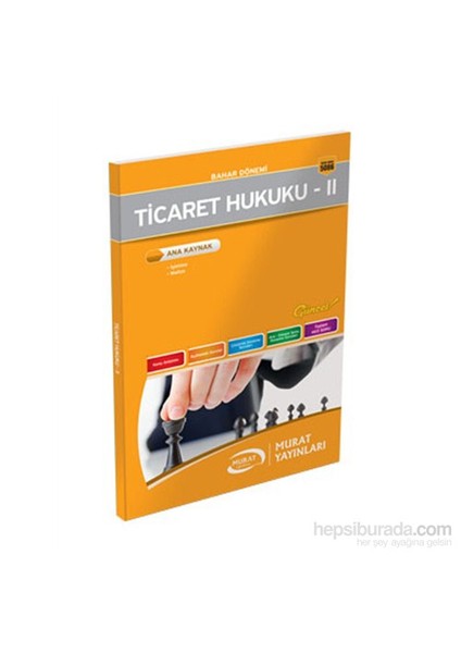 Murataçıköğretim 5086 Ticaret Hukuku-2