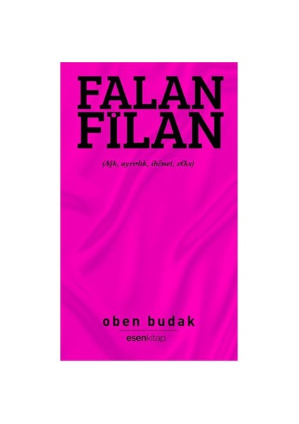 Falan Filan-Oben Budak