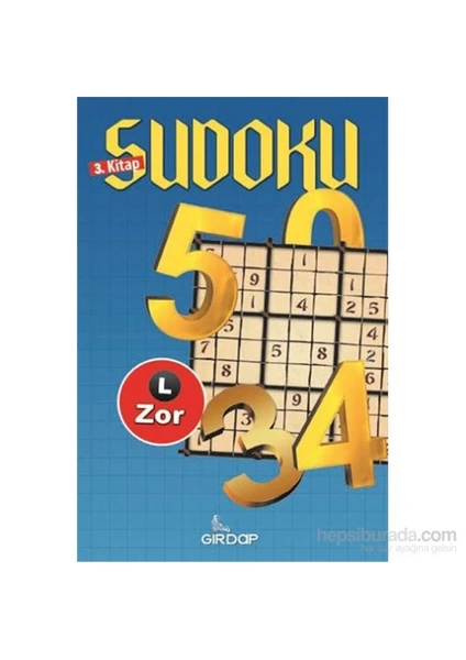 Sudoku 3 - Zor Seviye-Salim Toprak