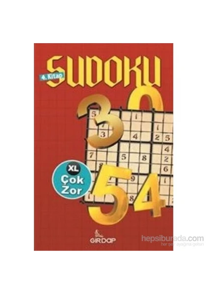 Sudoku 4 - Çok Zor Seviye-Salim Toprak