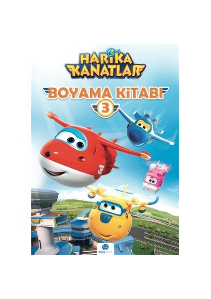 Harika Kanatlar Boyama Kitabı 3