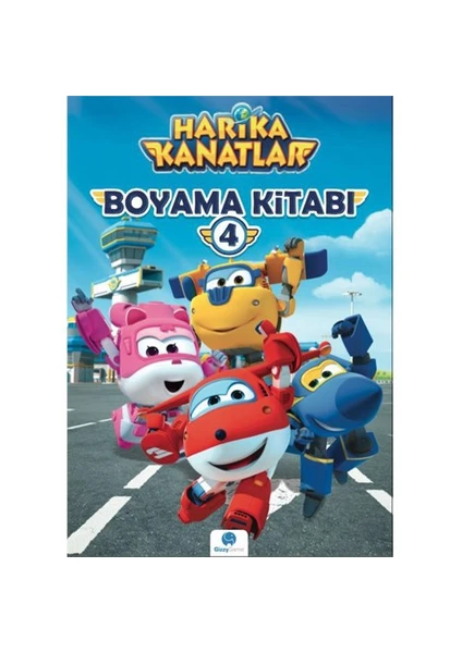 Harika Kanatlar Boyama Kitabı 4