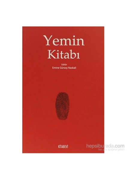 Yemin Kitabı-Emine Gürsoy Naskali