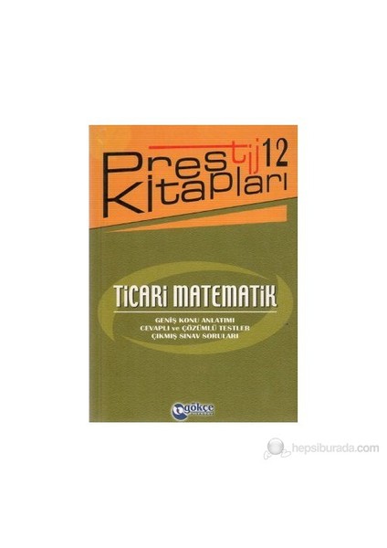 Ticari Matematik fiyatları