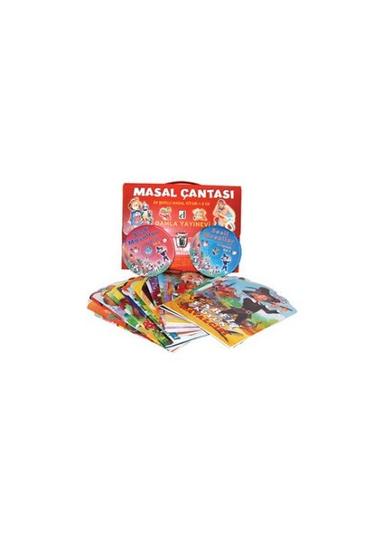 Masal Çantası Seti (20 Kitap + 2 Cd)