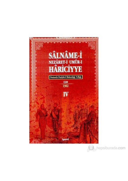 Osmanlı Hariciye Salnameleri (4 Kitap Takım-Ciltli)