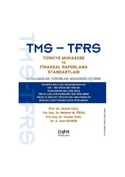 Tms, Tfrs Türkiye Muhasebe Ve Finansal Raporlama Standartlar - Mehmet Maşuk Fidan