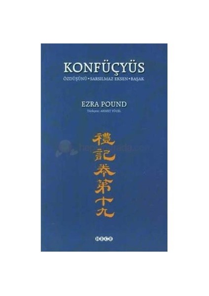 Konfüçyüs-Ezra Pound