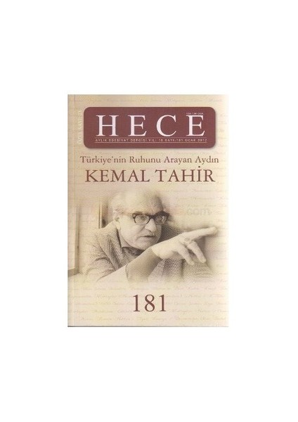 Aylık Edebiyat Dergisi Sayı: 181