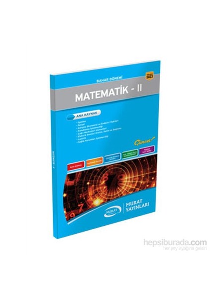 Açıköğretim 5023 Matematik-2