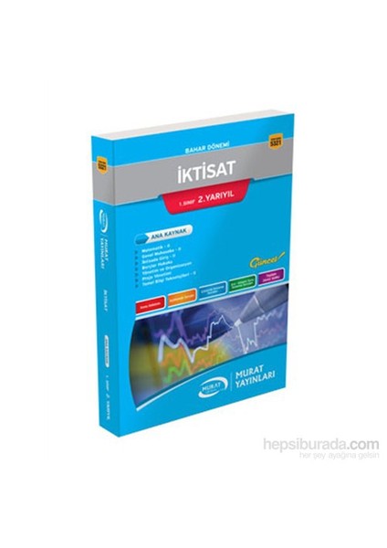 Murataçıköğretim 5321 İktisat 1. Sınıf 2. Yarıyıl