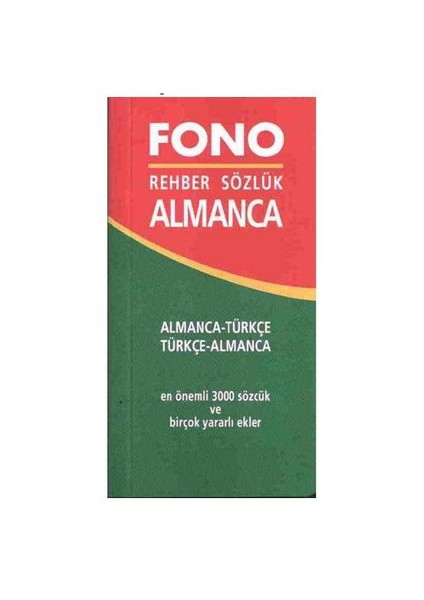 Almanca Rehber Sözlük