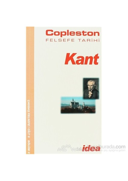 Felsefe Tarihi Kant Cilt 6-Frederick Copleston
