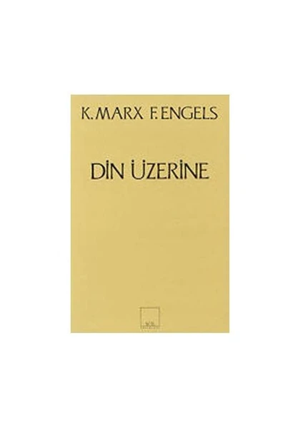 Din Üzerine-Karl Marx