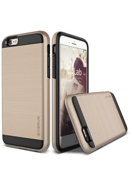 İphone 6 Plus 6S Plus Kılıf Case Verge Series Shine Sarı