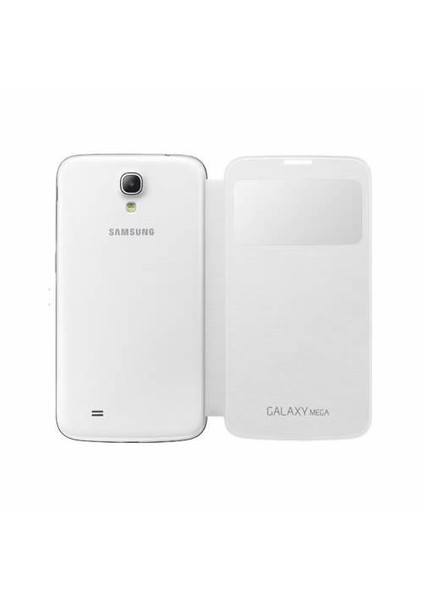 İ9200 Galaxy Mega S View Cover Kılıf - Beyaz Ef-Cı920bwegww fiyatları