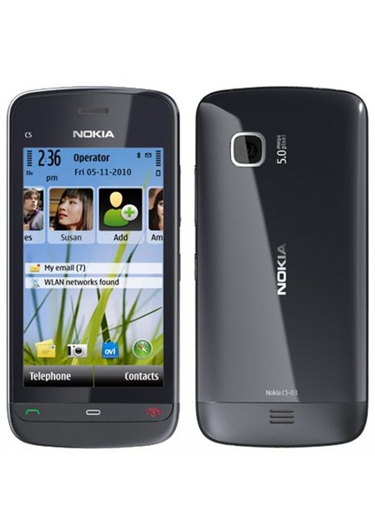 C5-03 (2 GB Hafıza Kartı Hediyeli) Siyah