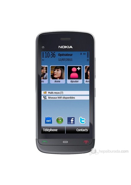 C5-03 (2 GB Hafıza Kartı Hediyeli) Siyah
