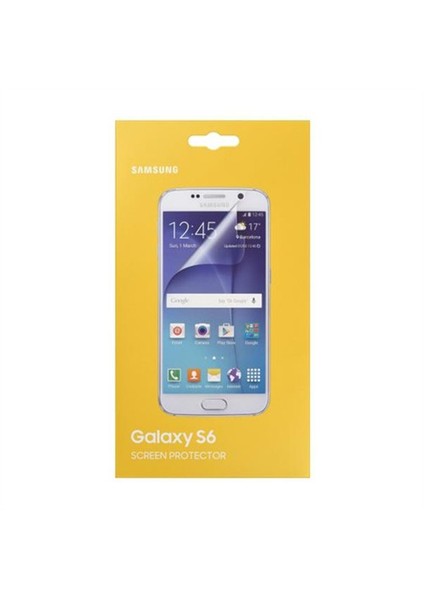 Samsung S6 Screen Protector Ekran Koruyucu Jelatin