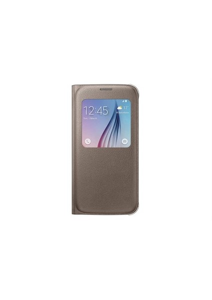 S6 S-View Kılıf Tekstil Sarı EF-CG920BYEGWW