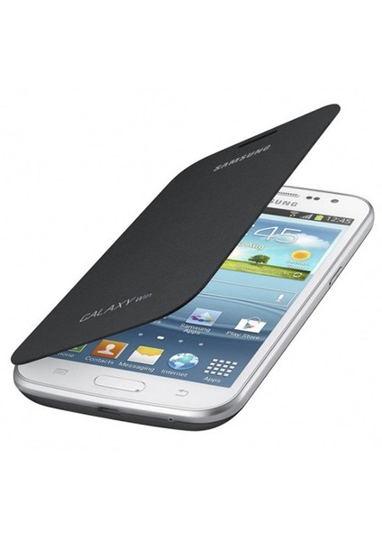İ8552 Galaxy Win Flip Cover Kılıf Siyah EF-FI855BSEGWW