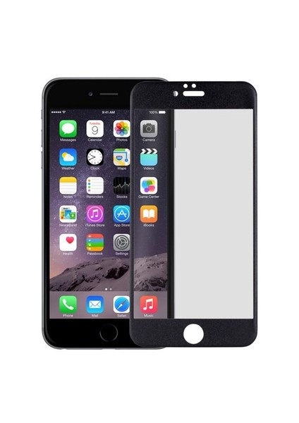 Apple iPhone 6 Plus Siyah Renk Cam Ekran Koruyucu
