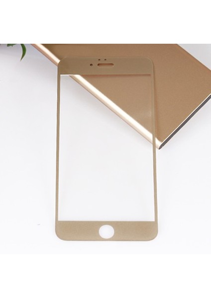 Apple iPhone 6 Plus Gold Renk Cam Ekran Koruyucu