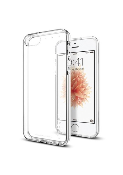 Apple iPhone Se/5S/5 Kılıf Liquid Armor Crystal Clear