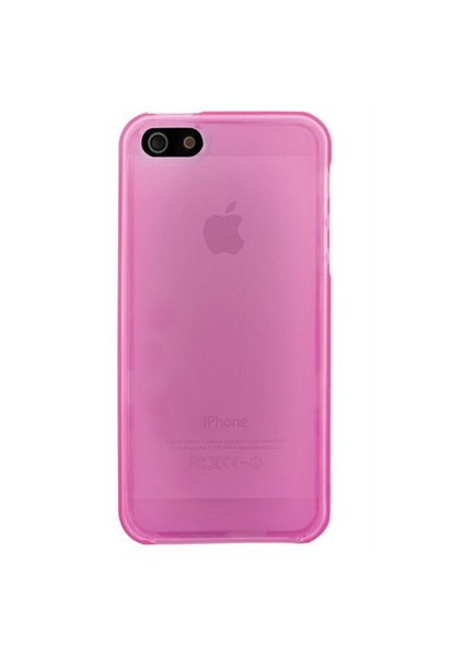 C305 Led TPU Kılıf iPhone 5 Pembe