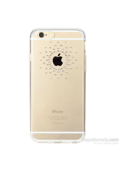 Noble Fusion iPhone 6s/ 6 Taşlı Kılıf Extra Darbe Emici - Sun Clear