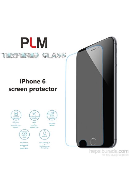 Apple iPhone 6 Tempered Glass Cam Ekran Koruyucu - 71039001031