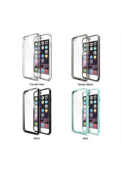 Fusion iPhone 6s Plus/ 6 Plus Kılıf Clear - Extra Darbe Emici