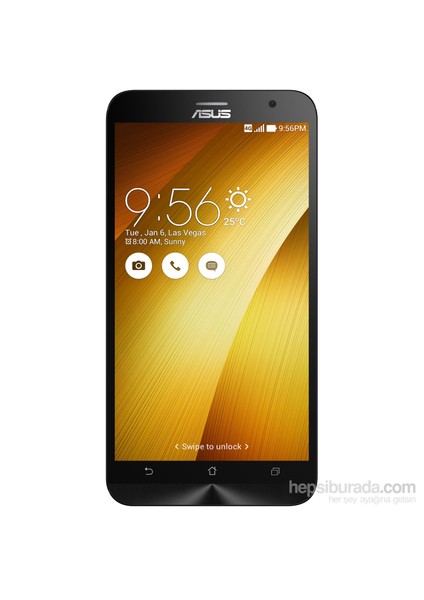Zenfone 2 64 GB (Asus Türkiye Garantili) Altın