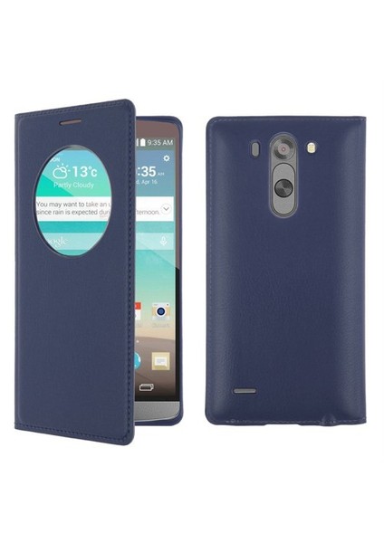 Lg G3 Beat Kılıf Flip Cover Uyku Modlu Deri