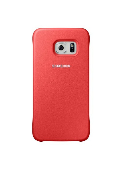 Galaxy S6 Protective Cover Arka Kapak Kırmızı - EF-YG920BPEGWW