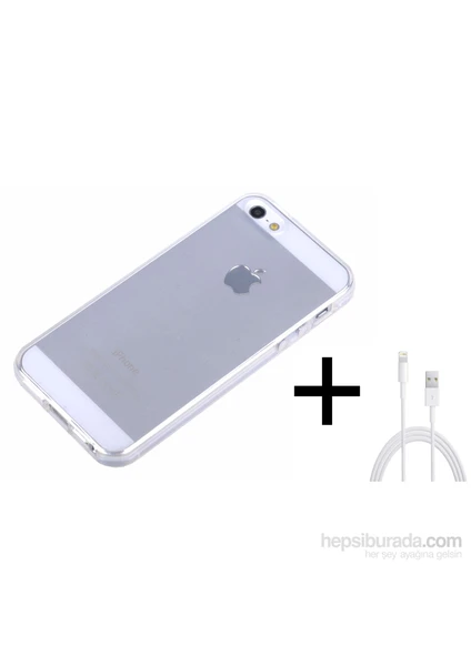 Silikon Kapak iPhone 5/5s Şeffaf uz244434007504