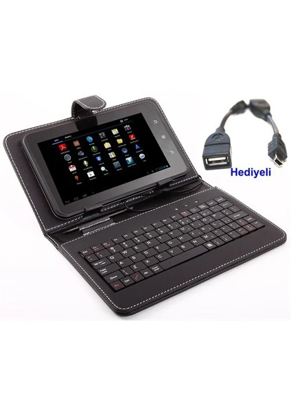 Qapaq 7" Klavyeli Tablet Kılıfıuz244434009668