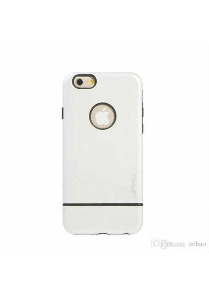 İphone 6 Vacra Slim Armor Hybrid Kılıf-Beyaz