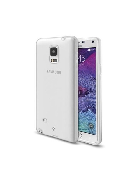 2PNS10SF Samsung Galaxy Note 4 Elasty SuperSlim Koruma Kapağı - Şeffaf