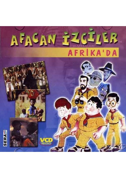 Afacan İzciler Afrika Da ( VCD )