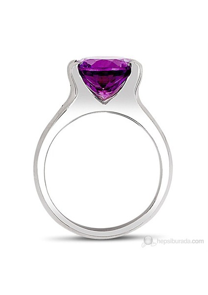 Oval Ametist Gümüş Yüzük (GPY0012) fiyatları