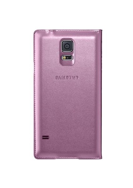 Galaxy S5 Flip Cover Kılıf Pembe CG900BPEGWW